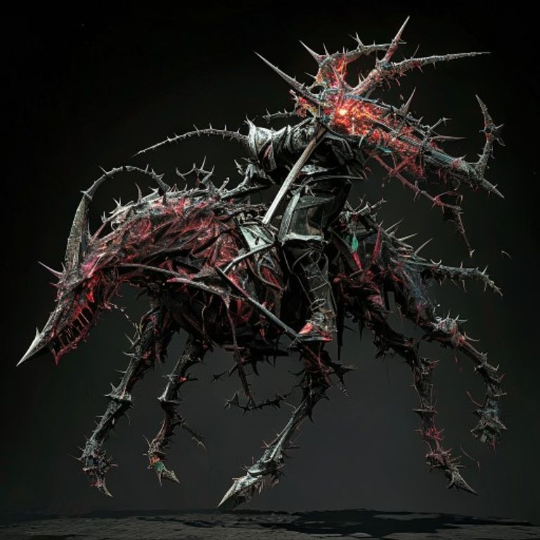 Thorn-shattering Cavalier